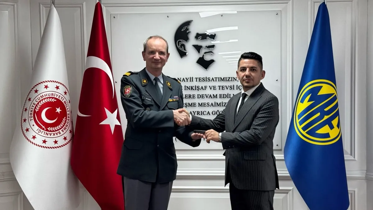 İsviçre genelkurmayı Ankara’da! Askeri heyet MKE’yi ziyaret etti İsviçre genelkurmayı Ankara’da! Askeri heyet MKE’yi ziyaret etti