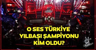 AÇIKLANDI! O Ses Türkiye yılbaşı şampiyonu kim oldu, hangi jüri kazandı? 31 Aralık O Ses Türkiye yılbaşı özel programı birincisi kim, hangi ünlü oldu?