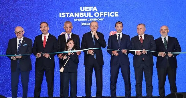 UEFA’nın İstanbul’daki temsilciliğinin açılışı yapıldı!