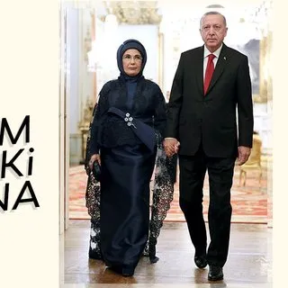 Erdoğan çifti Buckingham Sarayı'ndaki resepsiyona katıldı