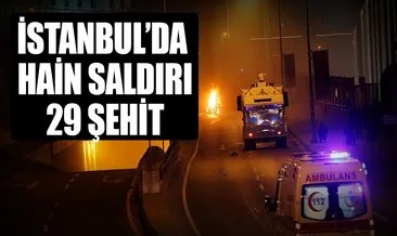Son Dakika: İstanbul Beşiktaş’ta polise bombalı saldırı!