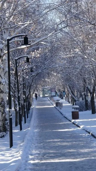 Nisan ayında Doğu Anadolu eksi 18 derece