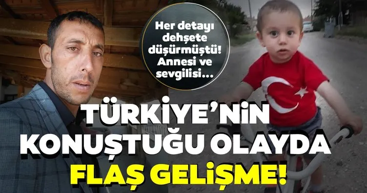 3 yaşındaki Alperen’i döverek öldürüp cesedini mezarlığa gömmüştü... Kayseri’deki vahşette son dakika gelişmesi!