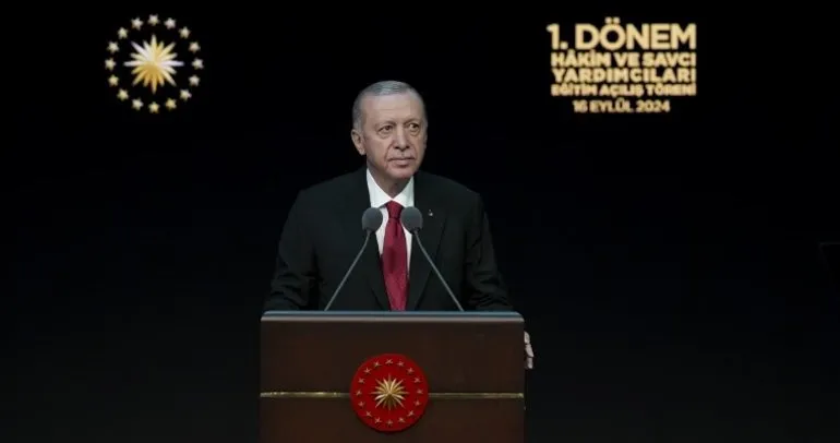 Başkan Erdoğan: Yargı gücünü adalete bağlılıktan alır