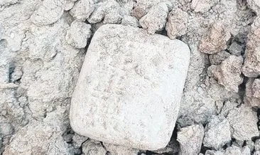 3 bin 500 yıllık tablet gün yüzüne çıkarıldı #hatay