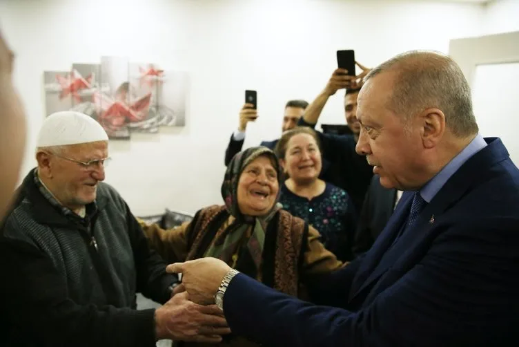 Başkan Erdoğan'dan Hatay'da ev ziyareti