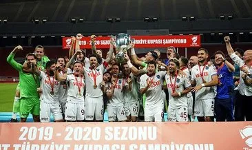 Trabzonspor Ziraat Türkiye Kupası’nı böyle aldı!