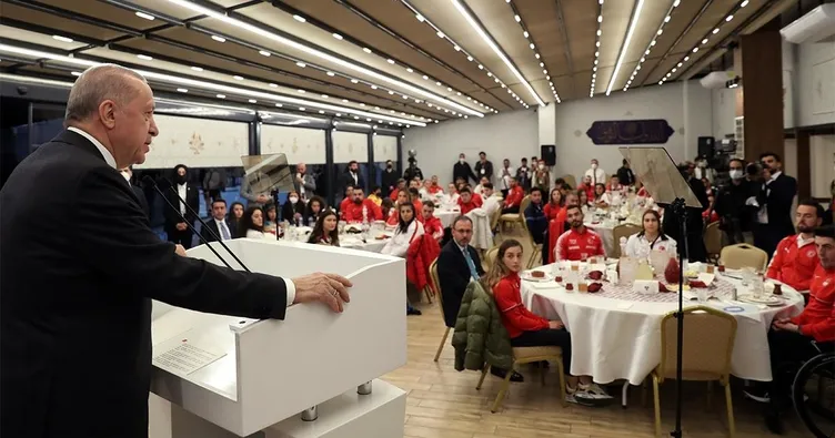 Sporcularımızın hep yanındayız