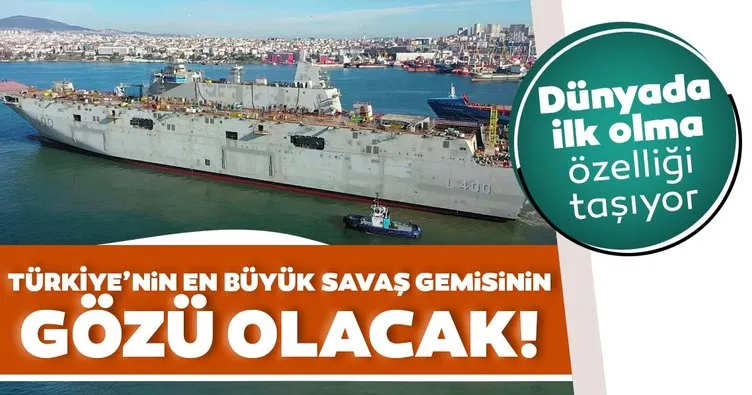 Türkiye’nin en büyük savaş gemisi PİRİ-KATS ile görecek: Dünyada ilk!