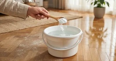 Temizlikte çığır açan yöntem: Suya sadece 2 kaşık atın, parkeleriniz günlerce toz tutmasın!