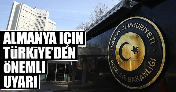 Almanya’ya son dakika seyahat uyarısı