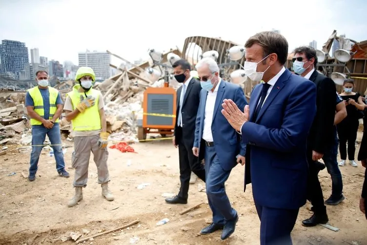 Son dakika: Macron'a tepkiler çığ gibi: Lübnan senin köyün mü? Sömürgecinin hazin sonu...