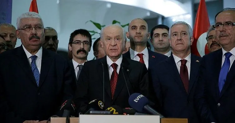 MHP Genel Başkanı Devlet Bahçeli: Tarihi bir başarıya imza attık