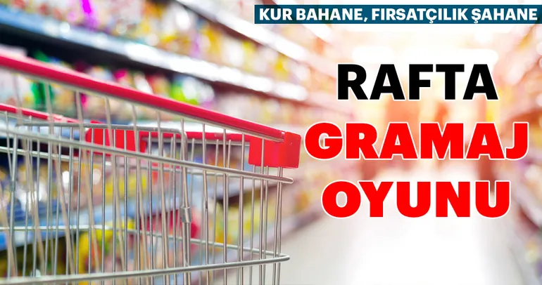 Rafta gramaj oyunu