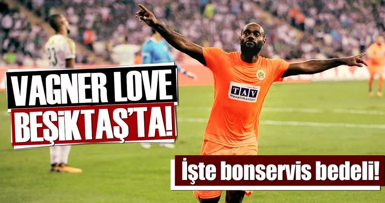 Vagner Love, Beşiktaş’ta!