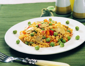 Mantarlı Bulgur Pilavı