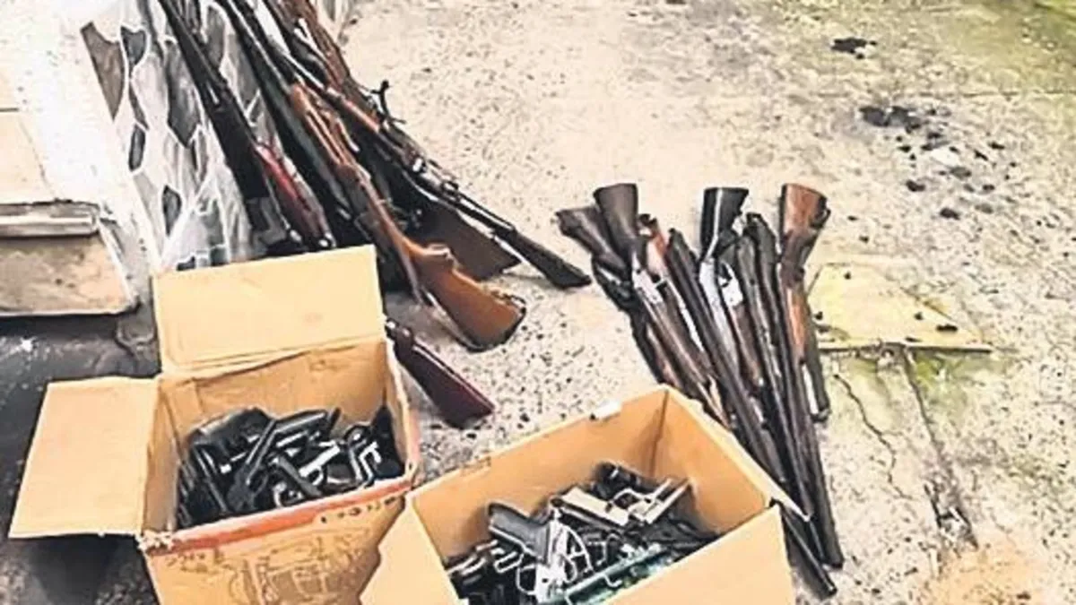 14 ilde silah kaçakçılığı operasyonu