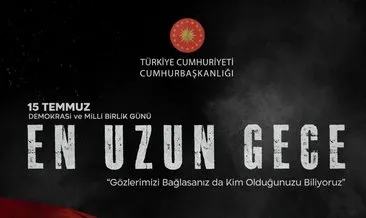 15 Temmuz zaferini ölümsüzleştiren destan: En Uzun Gece #ankara