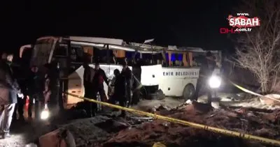 Son dakika: Çankırı’da yolcu otobüsü şarampole yuvarlandı! | Video