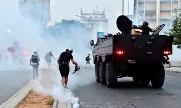 Beyrut’ta göstericilere sert müdahale