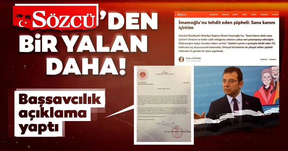 Sozcu Nun Yalani Yine Elinde Patladi Son Dakika Haberler