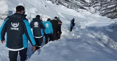 Tunceli’de, karda koordineli sağlık operasyonu #tunceli