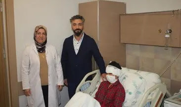 Kopan saç derisi 8 saatte dikildi #karaman