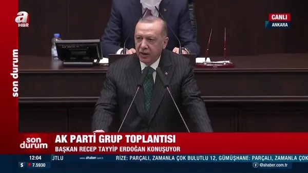 Cumhurbaşkanı Erdoğan'dan AK Parti Grup Toplantısı'nda önemli açıklamalar (10 Mart 2021 Çarşamba) | Video