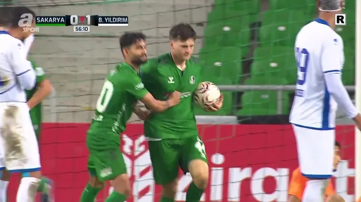 GOL | Sakaryaspor 1-1 Bursa Yıldırımspor