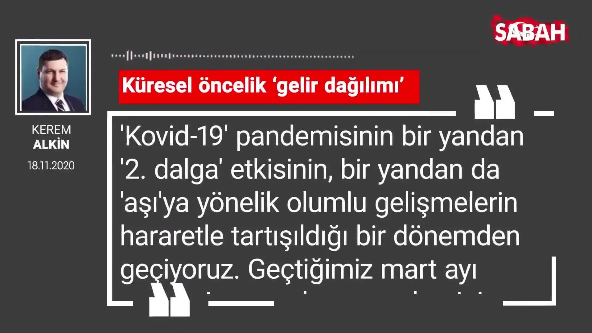 Kuresel Oncelik Gelir Dagilimi Kerem Alkin