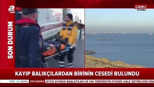 İstanbul Sarıyer'de Rus tankerinin çarptığı balıkçı teknesindeki bir cesede daha ulaşıldı