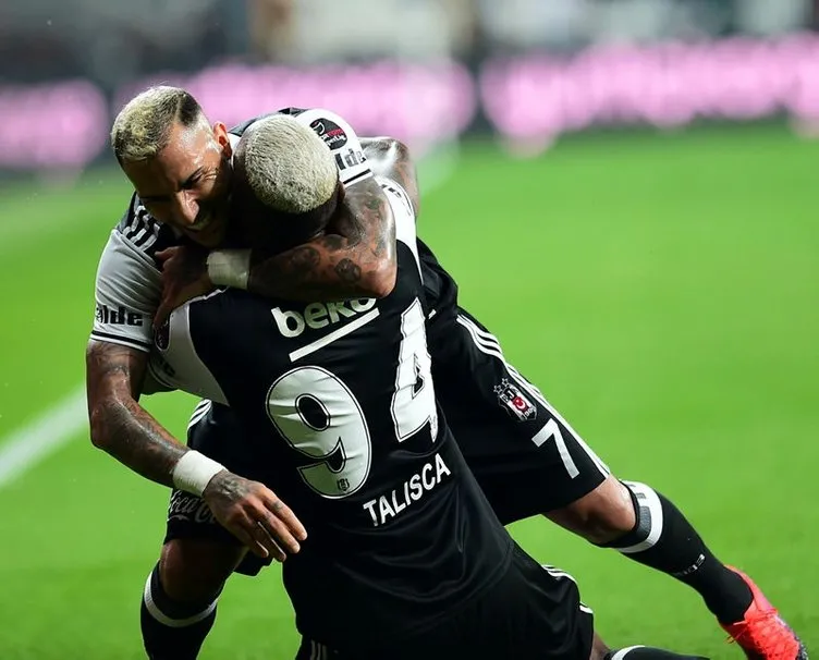 Beşiktaş’ta futbolculardan Talisca ve Quaresma’ya tepki