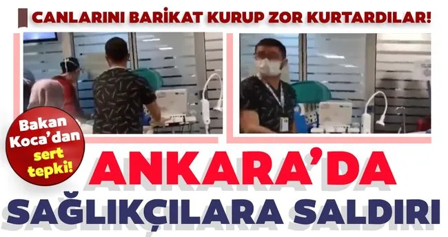 Ankara Da Saglik Calisanlarina Saldiri Girisimi 5 Gozalti Son Dakika Haberler