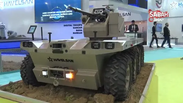 Ağır sınıf insansız kara aracı KAPGAN ilk kez görüldü | Video