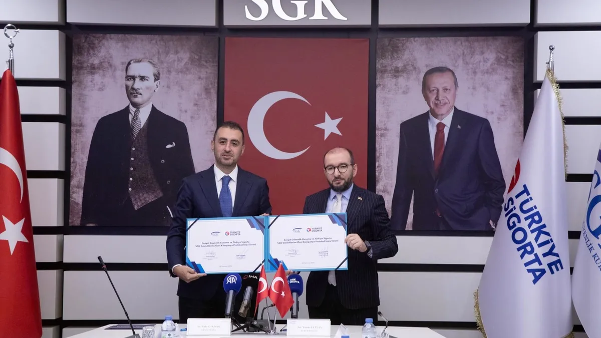 Türkiye Sigorta ve SGK’dan emeklilere yönelik iş birliği Türkiye Sigorta ve SGK’dan emeklilere yönelik iş birliği
