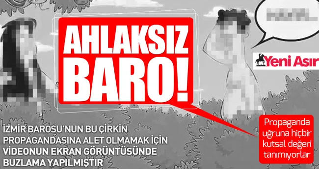 İzmir Barosu’ndan peygambere hakaret