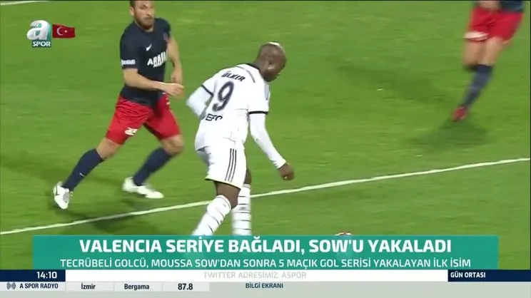 Valencia, Alex de Souza'nın rekorunu kırdı | Video
