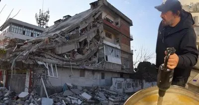 Deprem bölgesinde yemek yapan Mehmet Yalçınkaya o yoruma isyan etti!