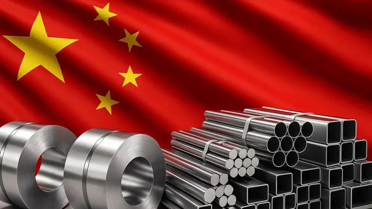 Çin malı çeliğe damping önlemi