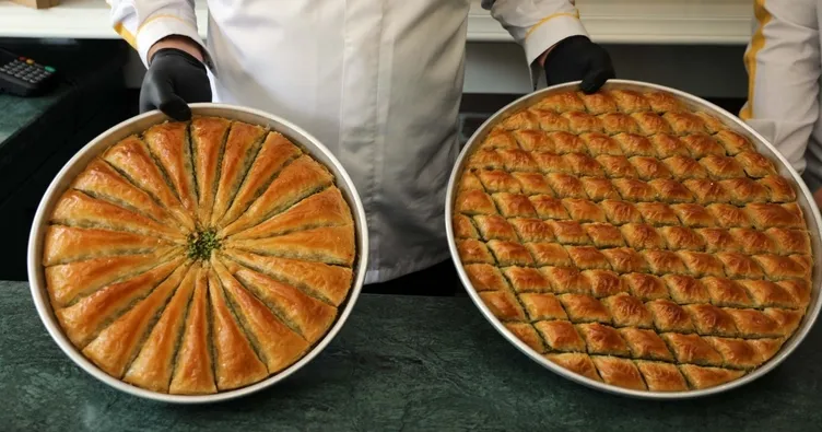 Ayasofya’ya Gaziantep baklavası