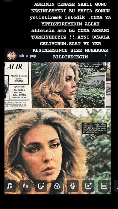 Ahu Tuğba’nın cenazesi Türkiye’ye geliyor!