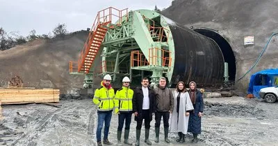 Muslu - Filyos Tünelleri'nde 3 bin 500 metre geçildi #zonguldak