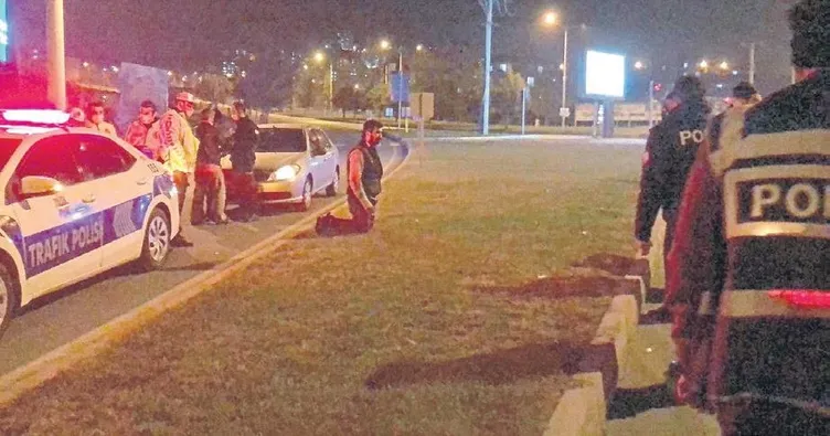 Kısıtlamayı ihlal etti yakalandı