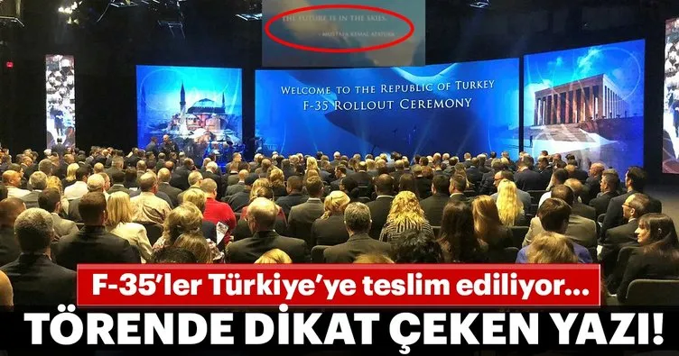 İlk F-35 savaş uçağı Türkiye'ye teslim ediliyor
