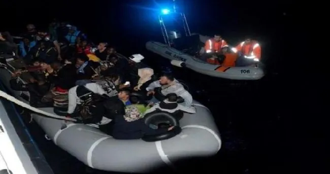 Lastik Bot Icinde 35 I Cocuk 74 Kacak Gocmen Yakalandi En Son Haber