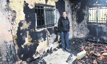 İşgalci Yahudiler evleri ateşe verdi