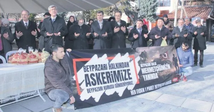 Mehmetçik’e Beypazarı kurusu kampanyası