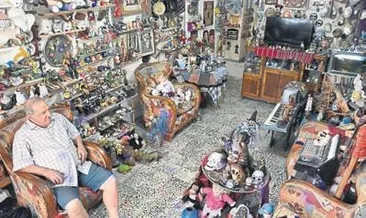 Erozan’ın oyuncak müzesi gibi evi var