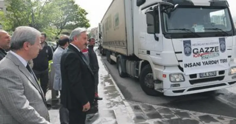 Kayseri’den Gazze’ye yardım