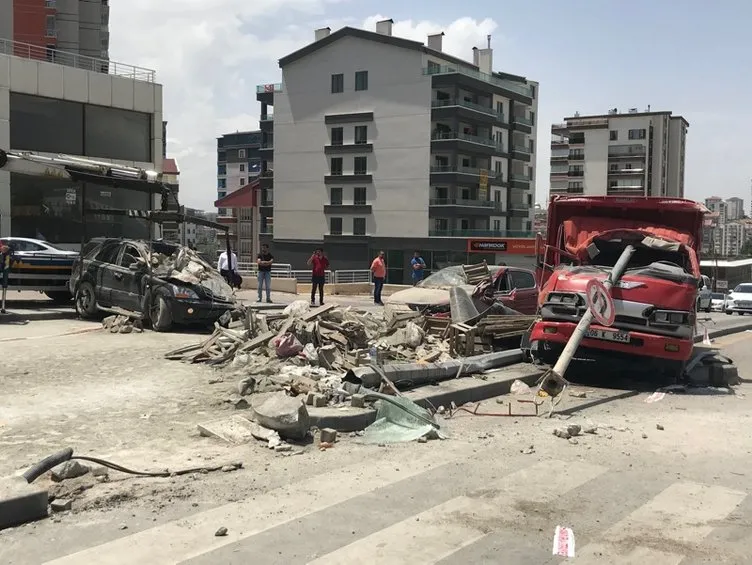 Ankara'da feci kaza! Ortalık savaş alanına döndü! Görgü tanıklarından korkunç sözler...